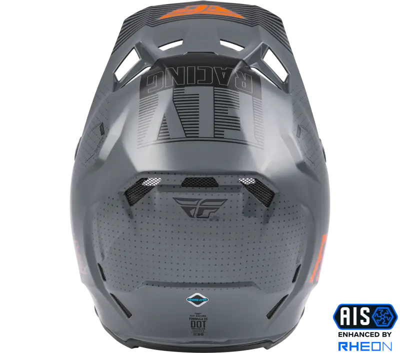 Formula Cc Primary Helmet Grey/Orange Lg