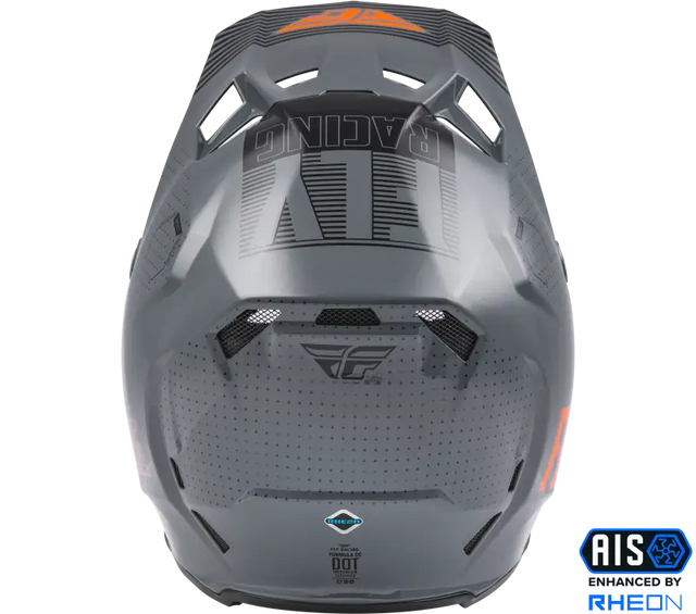 Formula Cc Primary Helmet Grey/Orange Lg