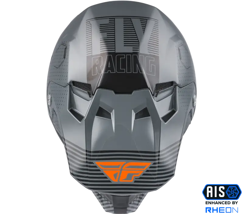 Formula Cc Primary Helmet Grey/Orange Lg