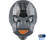 Formula Cc Primary Helmet Grey/Orange Lg