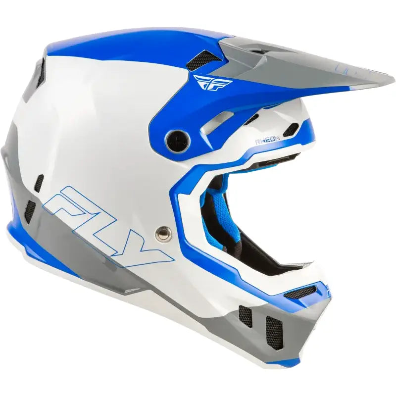 Formula Cc Glide Helmet Blue/Light Grey/Grey 2x - FLY RACING