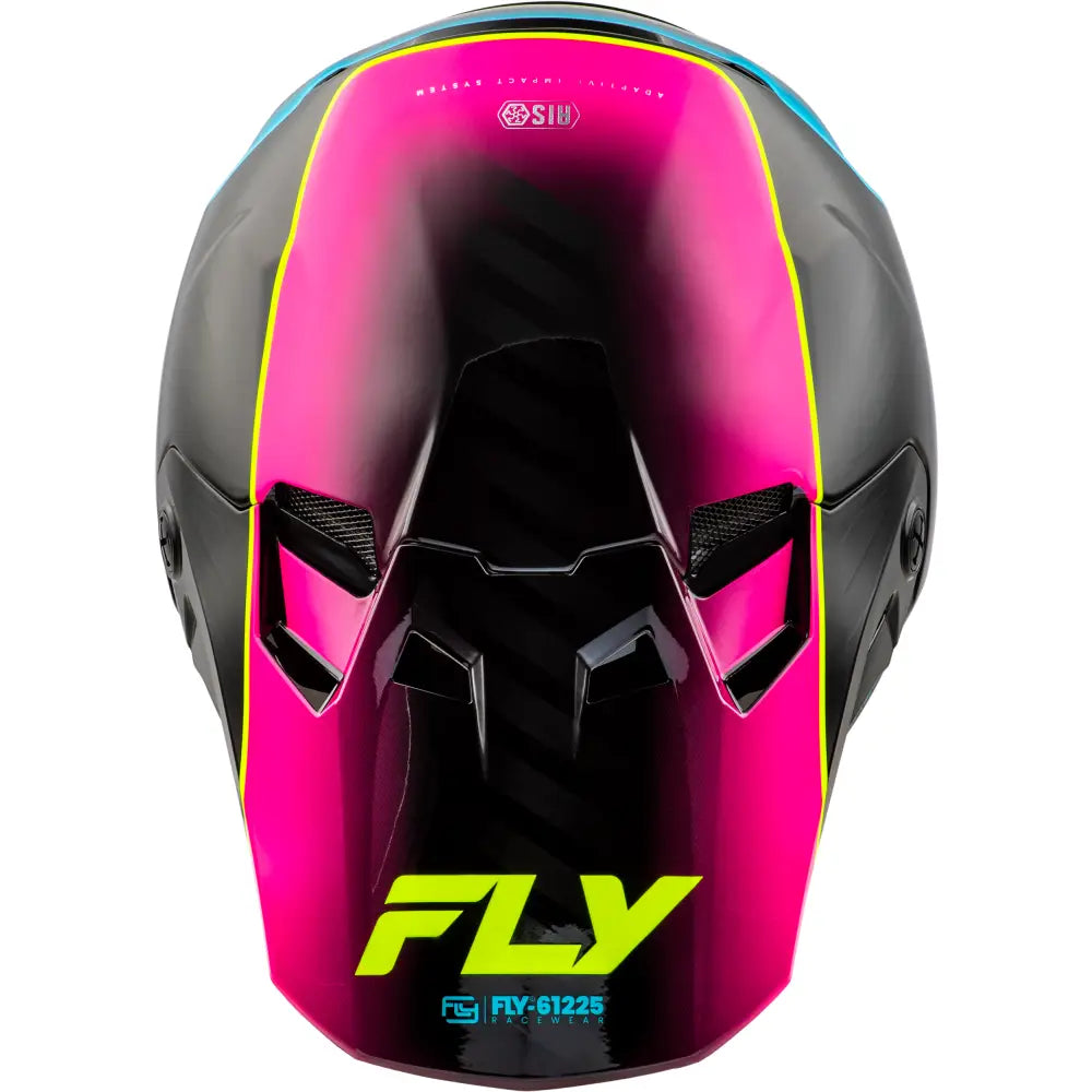 Formula Cc Underglow Helmet Black/Pink/Blue Md