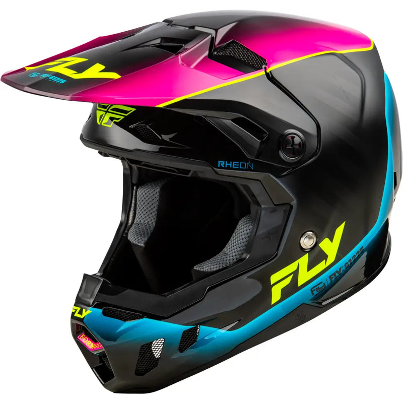 Formula Cc Underglow Helmet Black/Pink/Blue Sm
