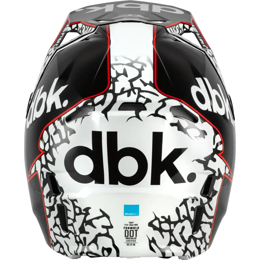 Formula Cp Dbk Helmet Black/White/Red 2x