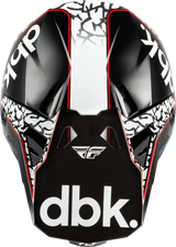 Formula Cp Dbk Helmet Black/White/Red Sm - FLY RACING
