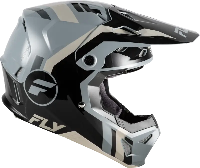 Formula Cp Seal Helmet Black/Grey/Light Grey Xs - FLY RACING