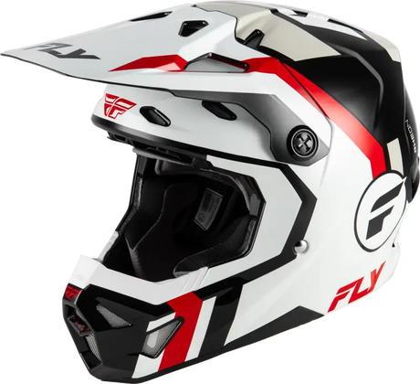 Formula Cp Seal Helmet White/Black/Red 2x - FLY RACING