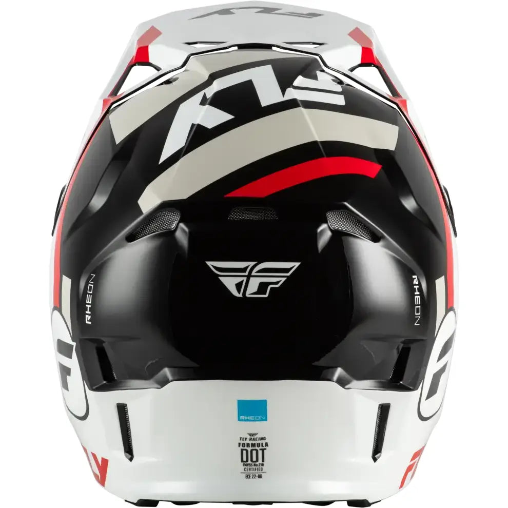 Formula Cp Seal Helmet White/Black/Red 2x - FLY RACING