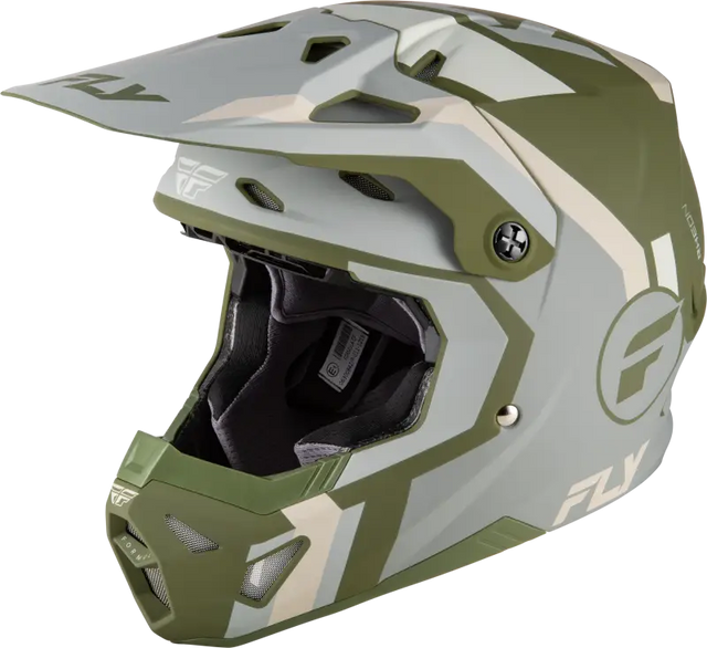 Formula Cp Seal Helmet Matte Stone/Khaki/Olive Sm - FLY RACING
