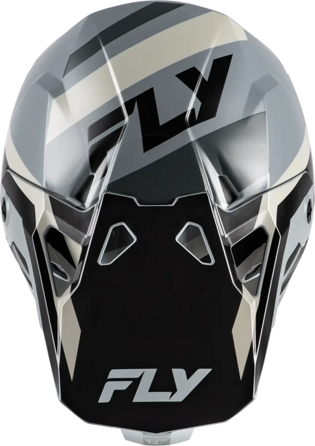 Formula Cp Seal Helmet Black/Grey/Light Grey 2x - FLY RACING