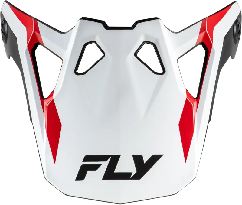 Formula Cp Seal Visor White/Black/Red Xl 2x - FLY RACING
