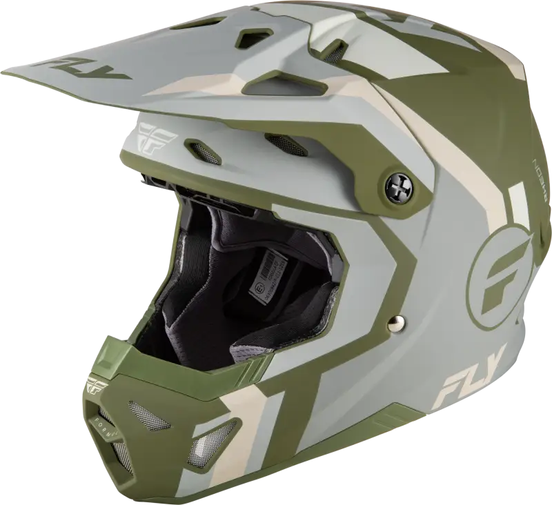 Formula Cp Seal Helmet Matte Stone/Khaki/Olive Lg - FLY RACING
