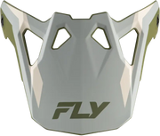 Formula Cp Seal Visor Matte Stone/Khaki/Olive Yl Lg - FLY RACING