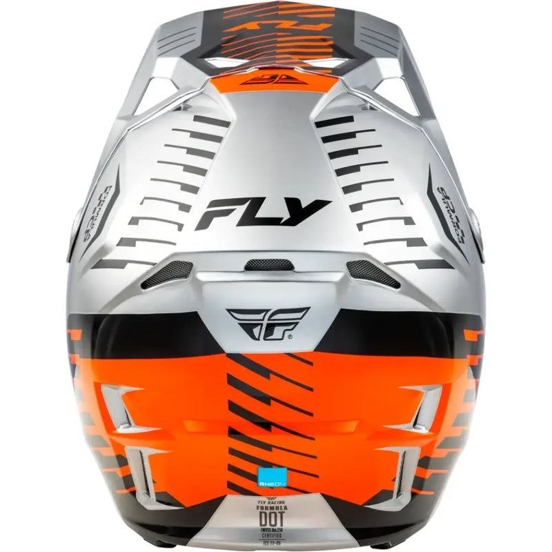Formula Cp Slice Helmet Grey/Orange/Black 2x