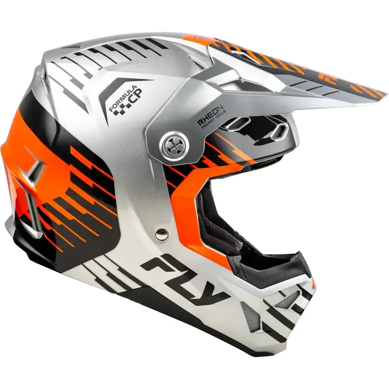 Formula Cp Slice Helmet Grey/Orange/Black Xl