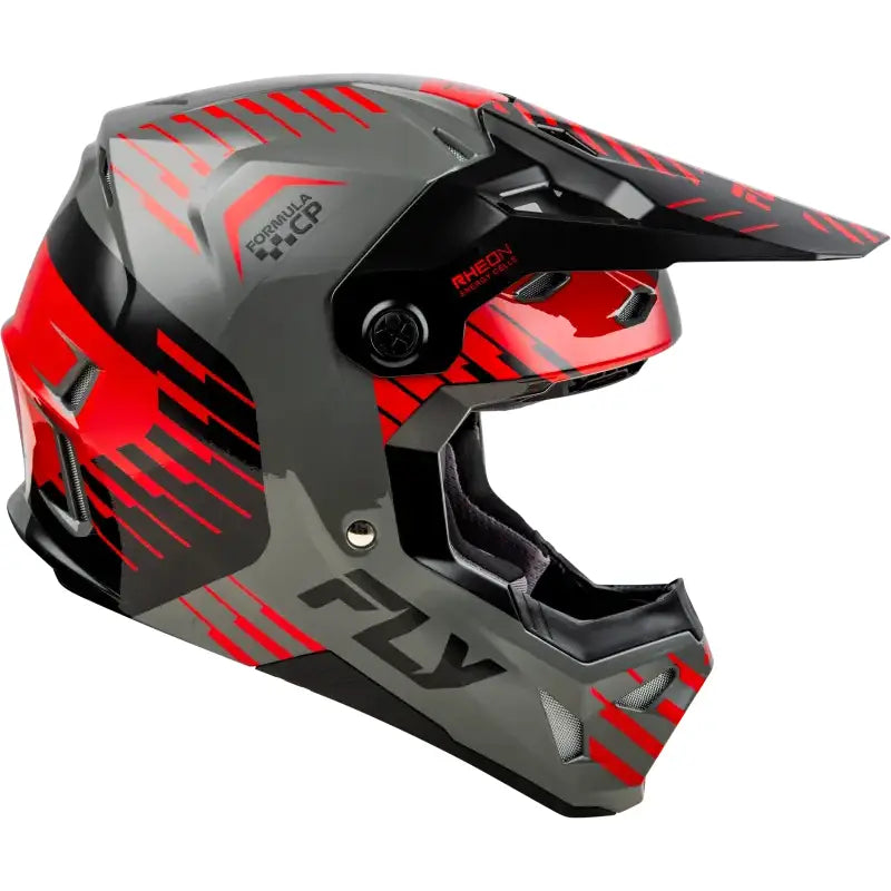 Formula Cp Slice Helmet Grey/Red/Black Xs