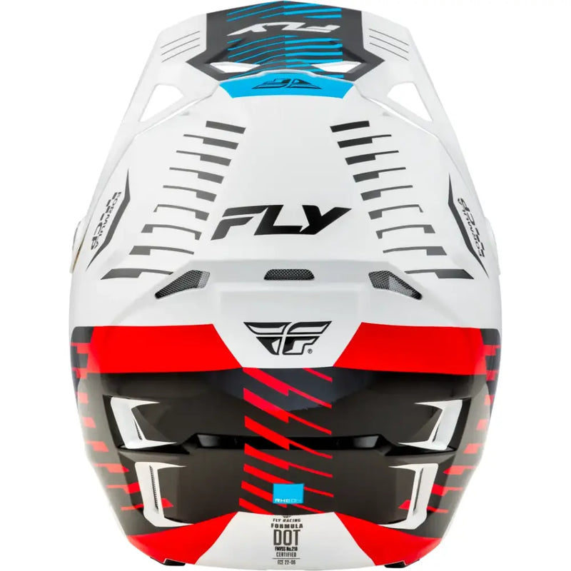 Formula Cp Slice Helmet White/Red/Cyan Xs