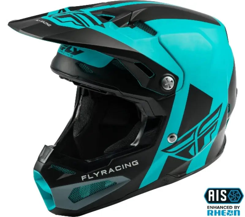 Formula Origin Helmet Matte Black/Teal 2x