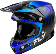 Formula S Carbon Protocol Hlmt Black Carbon/Blue 2x - FLY RACING