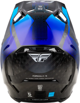 Formula S Carbon Protocol Hlmt Black Carbon/Blue 2x - FLY RACING