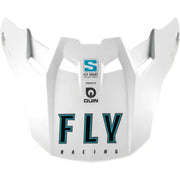 Formula S Carbon Solid Visor White Xl/2x