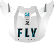Formula S Carbon Solid Visor White Yl/Sm