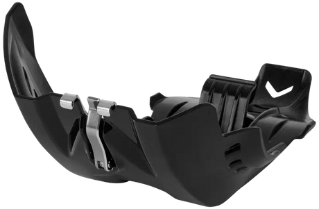 8472100001 POLISPORT Fortress Skid Plate With Link Protector Black