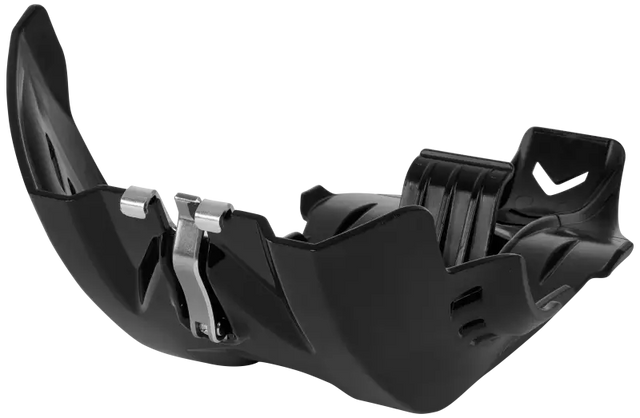 8472100001 POLISPORT Fortress Skid Plate With Link Protector Black