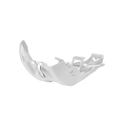 Fortress Skid Plate With Link Protector White Husq