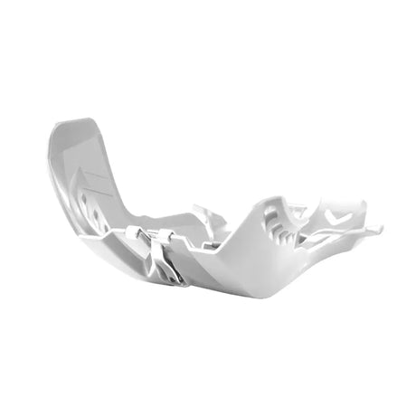 POLISPORT Fortress Skid Plate With Link Protector White Husq