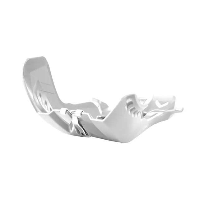 POLISPORT Fortress Skid Plate With Link Protector White Husq