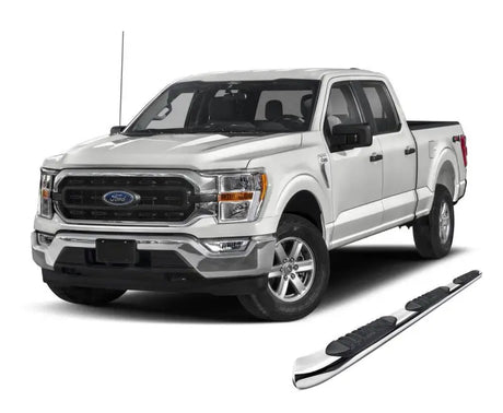 FOSS-NL Black Horse Extreme Wheel-To-Wheel Side Steps 2 - Nerf Bar