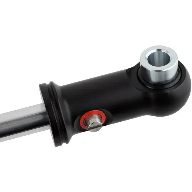 Fox 18+ Jeep JL 2.0 Factory Race Series 8.1in ATS Stabilizer Through-Shaft Axle Mount close-up image.