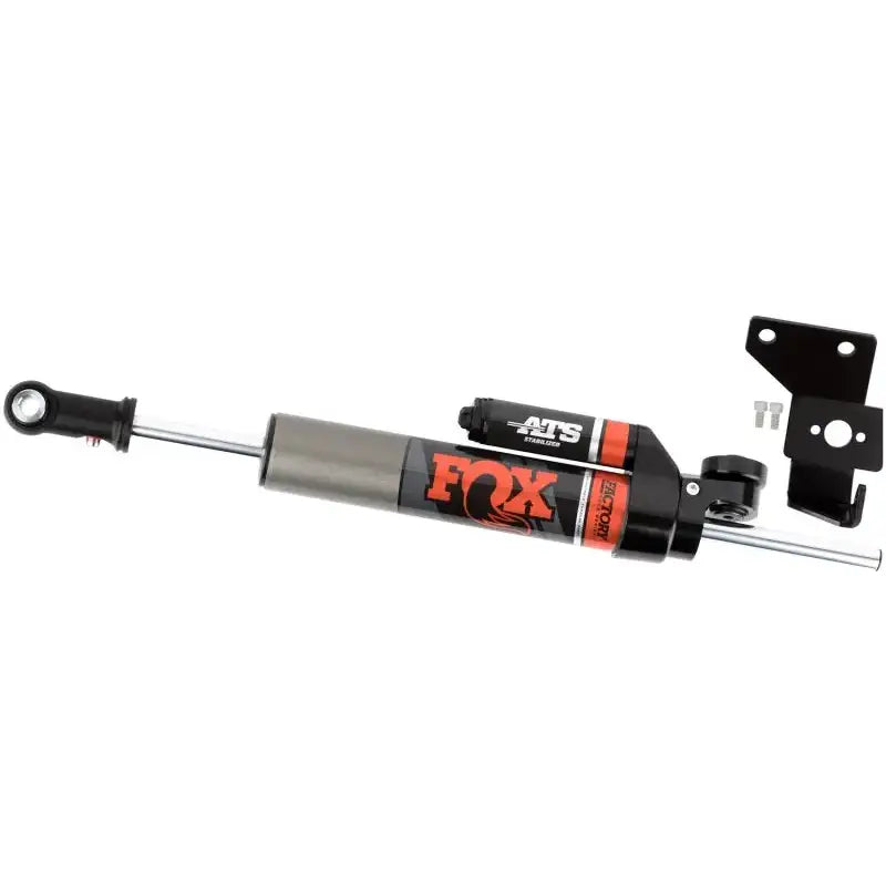 FOX 18+ Jeep JL 2.0 Factory Race Series 8.1in ATS Stabilizer 23.2in Ext Through-Shaft Axle Mount, ideal for Jeep Wrangler JL and Jeep Gladiator JT, featuring advanced steering stabilization technology.