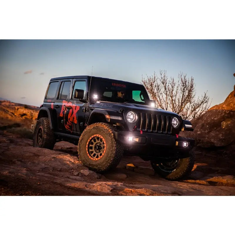 FOX 885-24-187 Fox 18+ Jeep JL 2.0 Performance Series 11.7in Smooth Body Reservoir Front Shock 4.5-6in Lift (Pair)