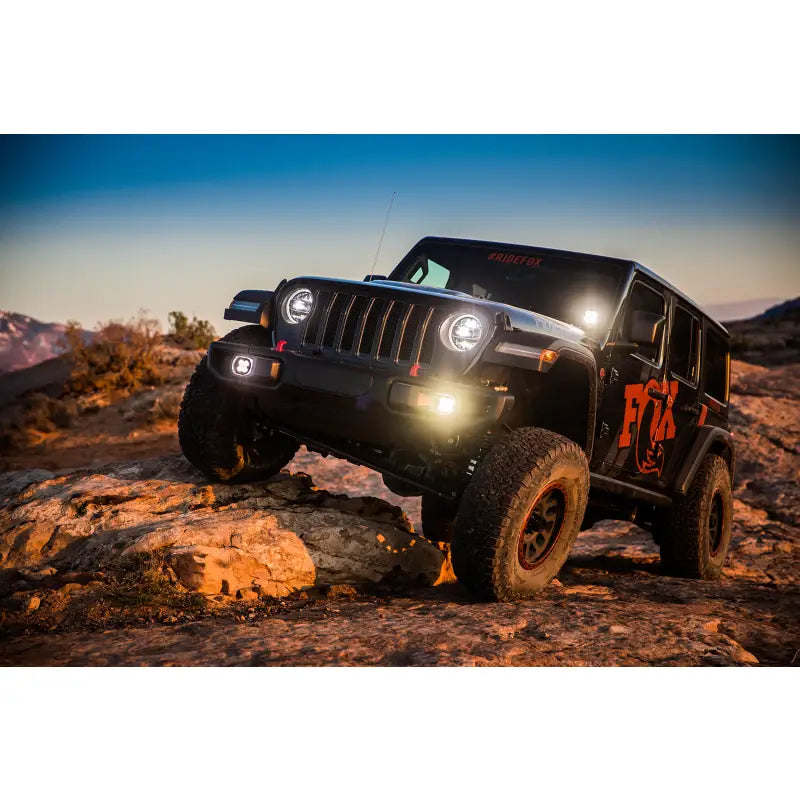 FOX 883-02-167 Fox 18-Up Jeep JL / 20-Up Gladiator 2.0 Factory Series Gen2 2.0in. Trvl 10in Ext Front Bump Stop IFP