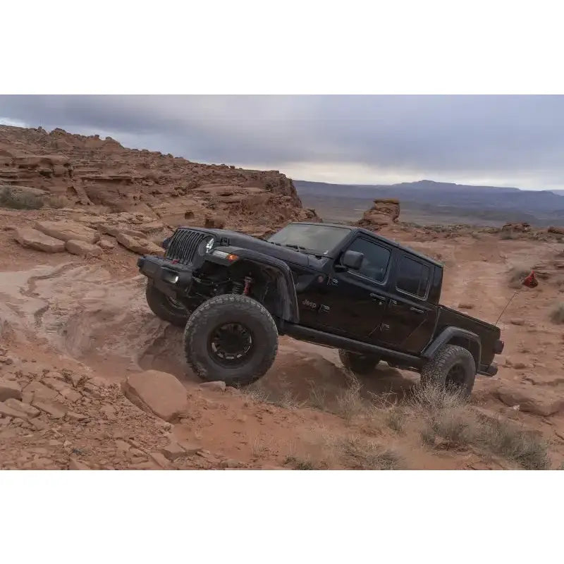 Fox 18-Up Jeep JL / 20-Up Gladiator 2.0 Factory Series Gen2 2.0in. Trvl 10in Ext Front Bump Stop IFP - Truck &