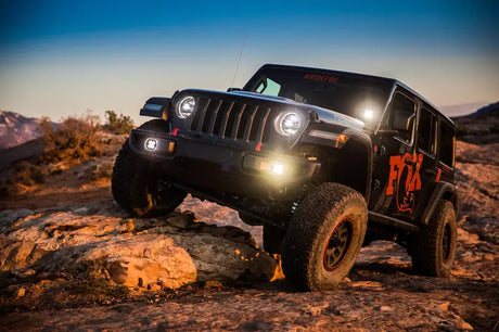 Fox 18-Up Jeep JL / 20-Up Gladiator 2.0 Factory Series Gen2 2.0in. Trvl 10in Ext Front Bump Stop IFP - Truck &