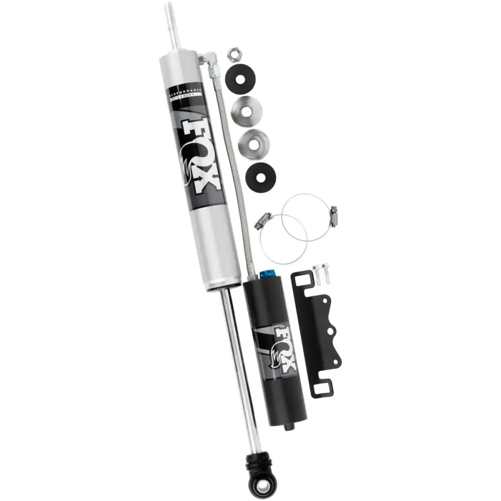Fox 2005+ Ford Super Duty 2.0 Perf Series 9.6in Smooth Body Remote Res. Front Shock - CD Adj 