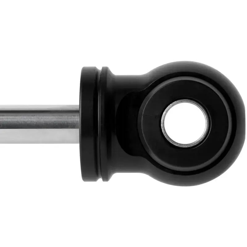 Fox 2008+ Dodge Ram 2500/3500 4WD 2.0 Performance Series IFP Steering Stabilizer (Alum) end component close-up.