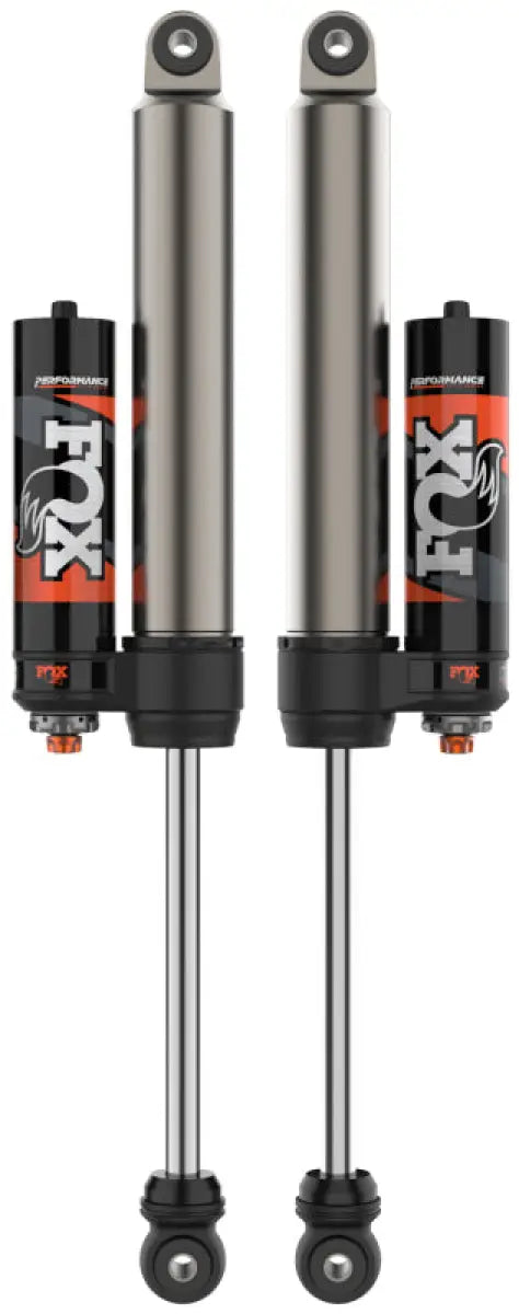 Fox 2014 + Ram 3500 4WD 0-1.5in Lift Rear Performance Elite Series 2.5 Reservoir Shocks - Adjustable - Suspension