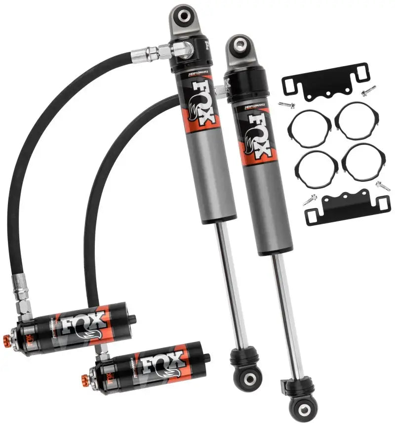 Fox 2018+ Jeep JL 2.5 Factory Race Series 12.17in Remote Reservoir Front Shock Set with DSC, 4.5-6in Lift Kit for Jeep Wrangler JL 2018-2020 and Jeep Gladiator JT 2020.