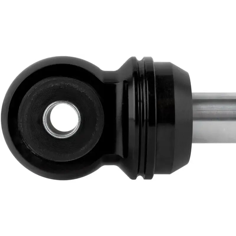 Fox 2018+ Jeep JL 2.5 Factory Race Series 12.17in Remote Reservoir Front Shock for 4.5-6in Lift with DSC - Close-up View.