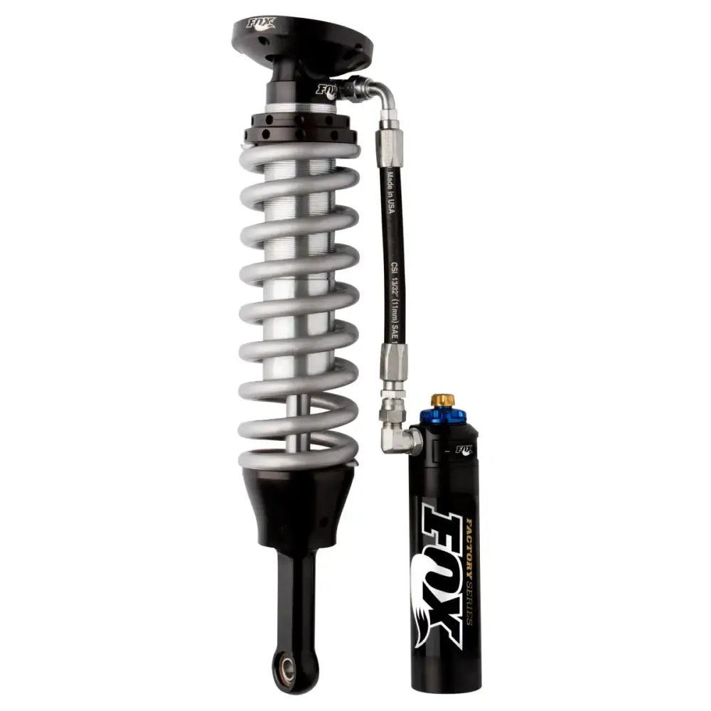 Fox 95-04 Tacoma w/UCA 2.5 Factory Series 5.57in. Remote Res. Coilover Set w/DSC Adj. - Black/Zinc - Truck & Automotive