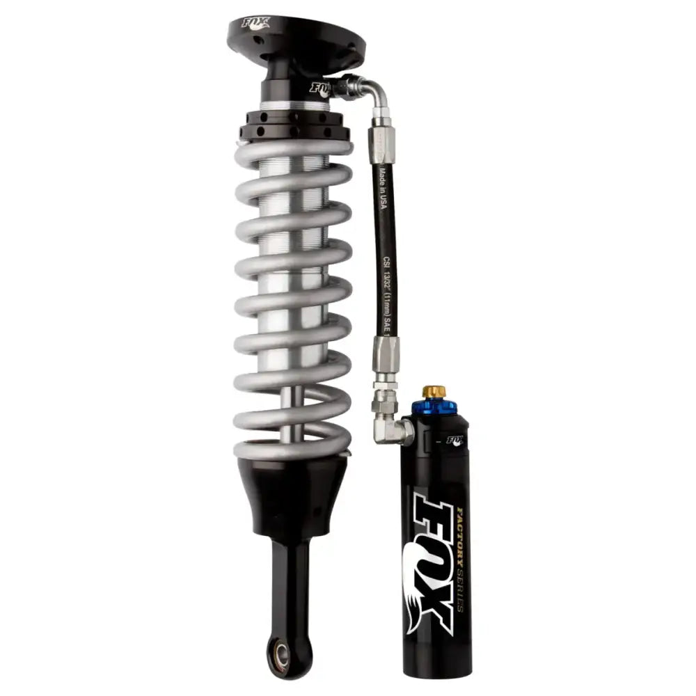 Fox 95-04 Tacoma w/UCA 2.5 Factory Series 5.57in. Remote Res. Coilover Set w/DSC Adj. - Black/Zinc - Truck & Automotive