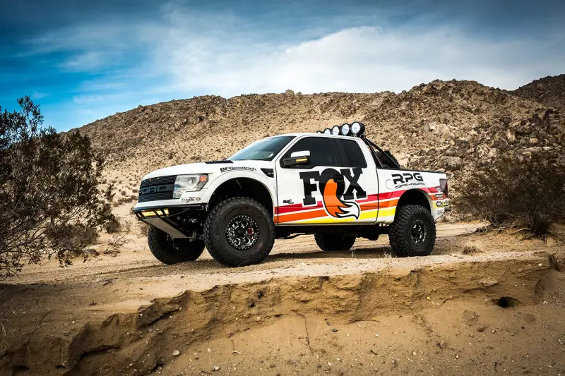Fox Ford Raptor 3.0 Factory Series 11.48in. External Bypass P/B Rear Shock Set - Black/Zinc - Truck & Automotive