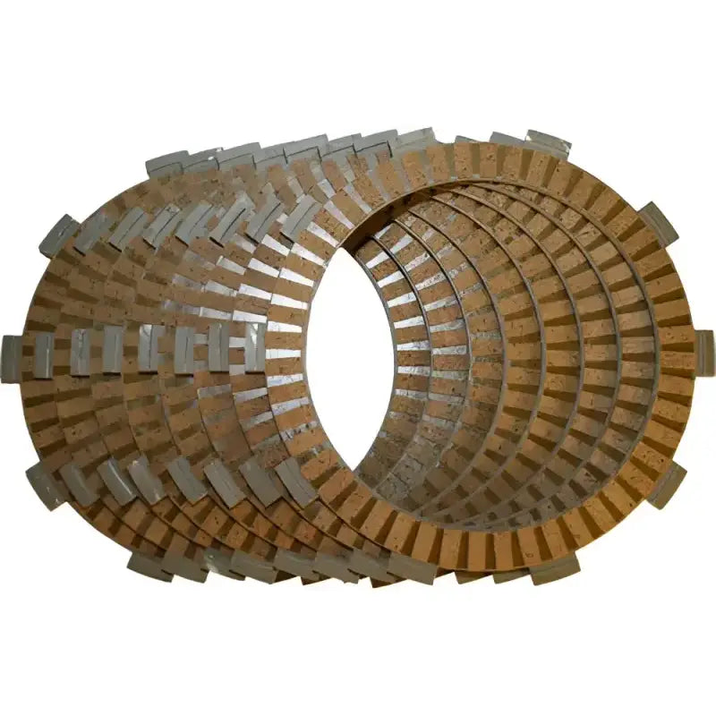 Circular clutch plates with friction material from FP094-8-001 plates kit fiber