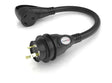 Black electrical adapter cord for FP3120R-SB Furrion RV pigtail 30A connection