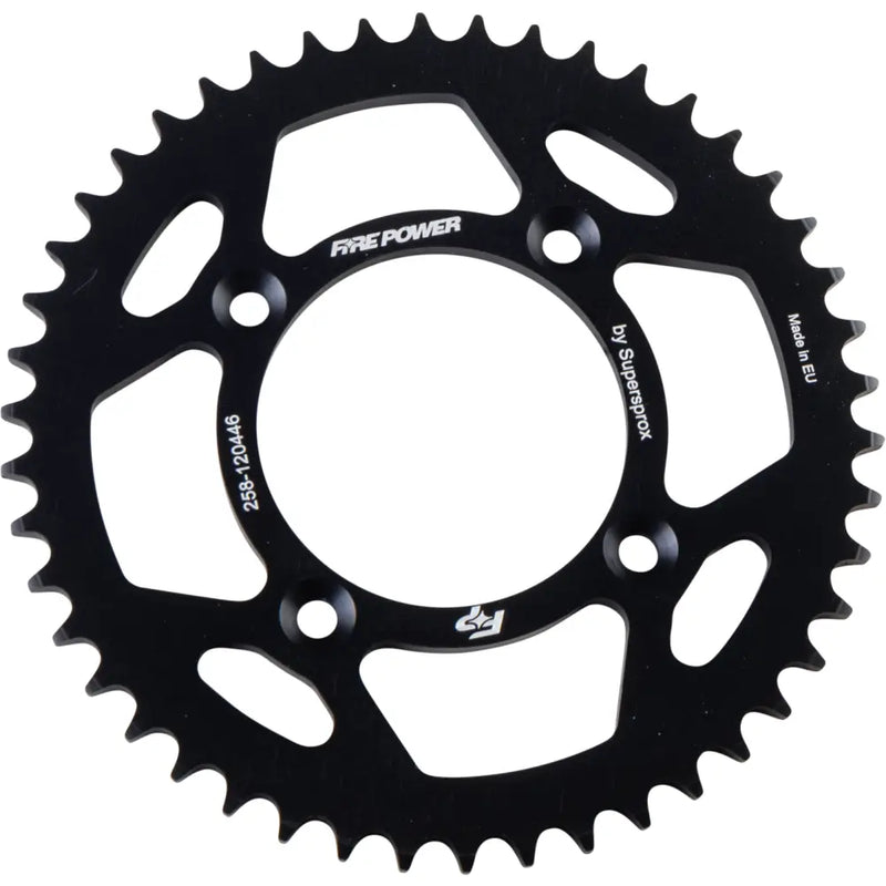 FPA-1204-46-BLK Fire Power Rear Sprocket Aluminum 46T Blk