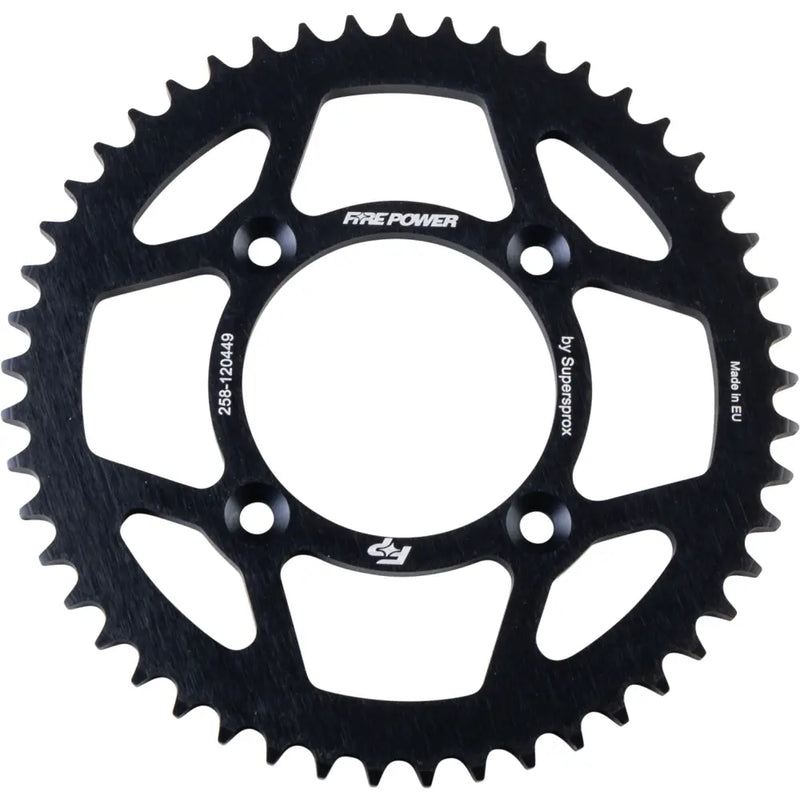FPA-1204-49-BLK Fire Power Rear Sprocket Aluminum 49T Blk